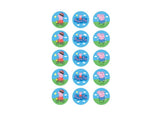 Edible Icing Cupcake Images - Peppa Pig
