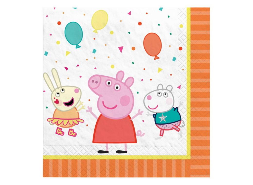 Peppa Pig Lunch Napkins 16pk