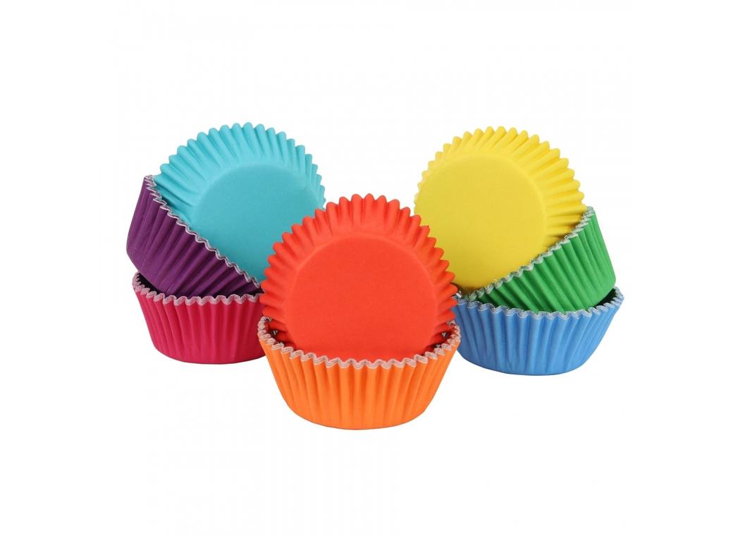 PME Foil Lined Cupcake Cases 100pk - Rainbow