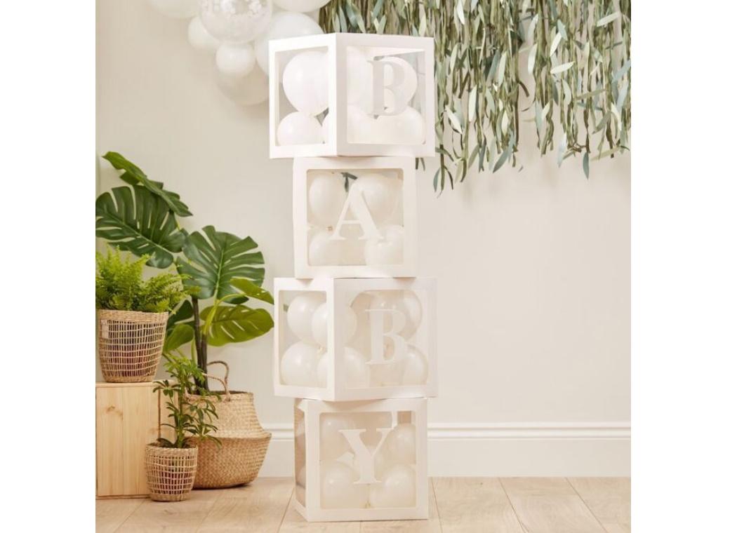Pop Up Baby Blocks Balloon Decorating Kit