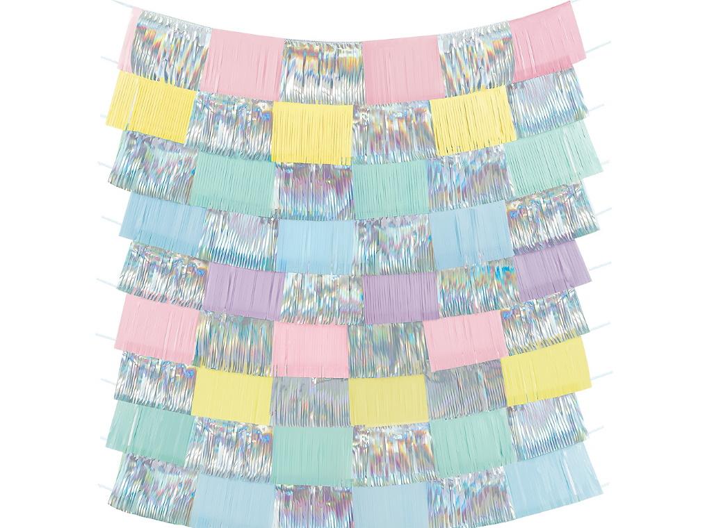 Pretty Pastels Fringe Banners