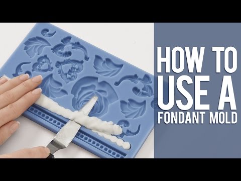 Wilton Silicone Fondant Mould - Ferns