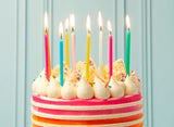Rainbow Brights Candles 16pk