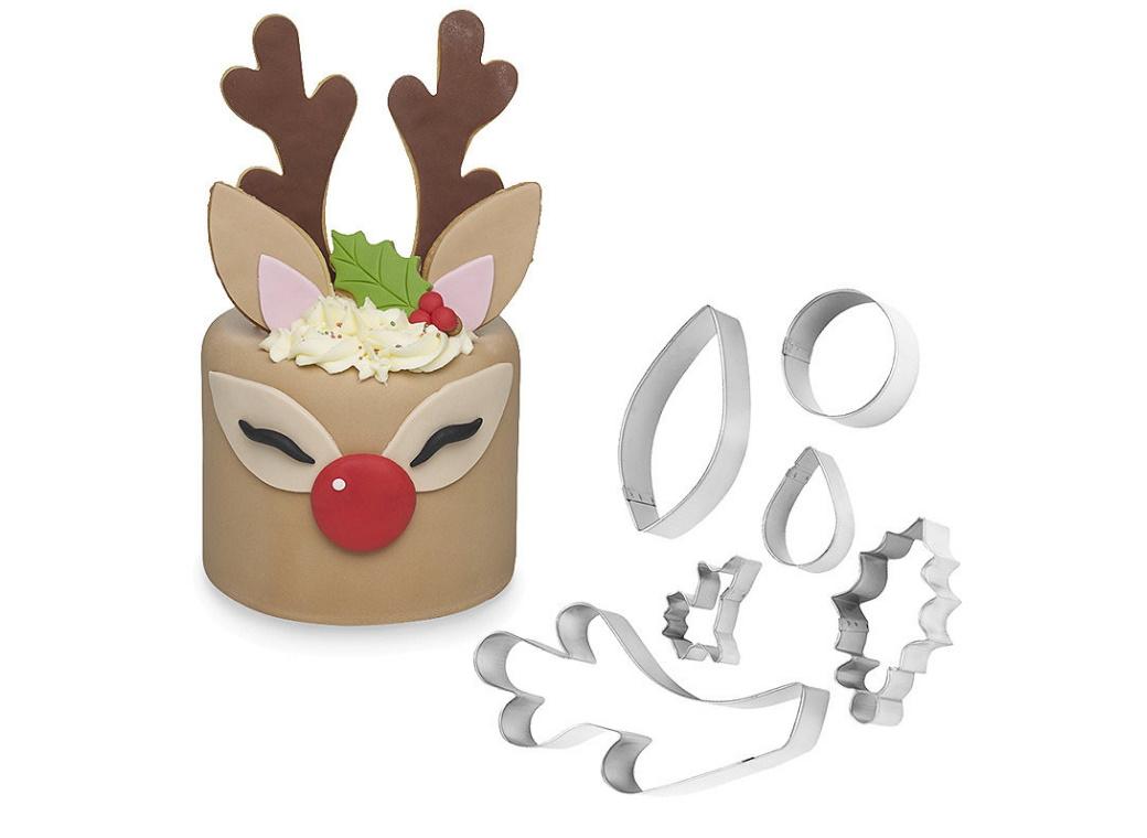 Reindeer 6pce Cutter Set