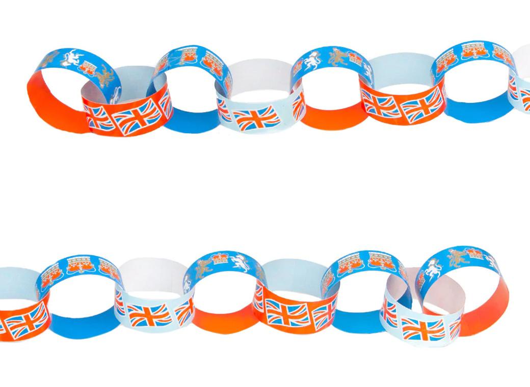 Right Royal Paper Chains – Sweet Pea Parties