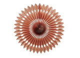 Decorative Fan 40cm - Rose Gold