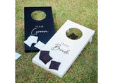 Rustic Romance Wedding Cornhole Game
