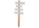 Rustic Romance Wedding Signpost