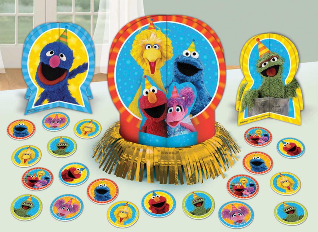 Sesame Street Table Decorating Kit