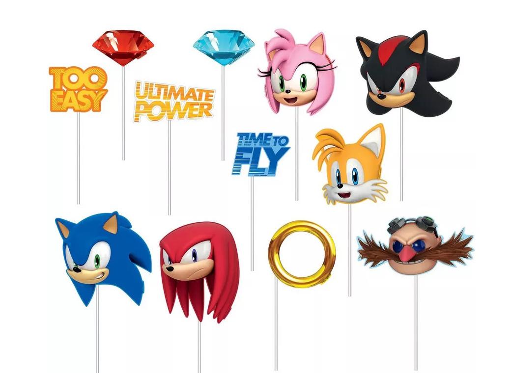 Sonic the Hedgehog Scene Setter & Photo Props