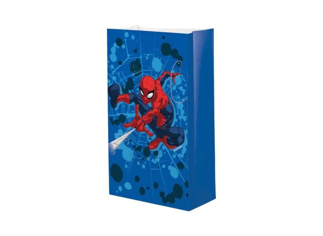 Spiderman Paper Loot Bags 8pk