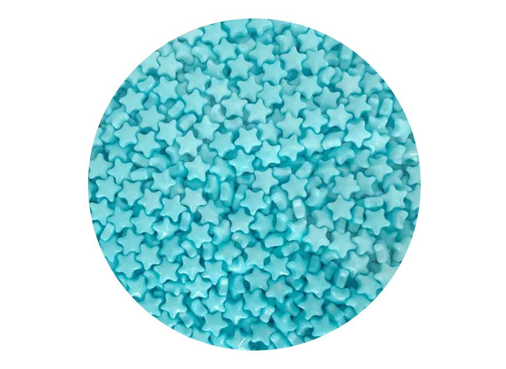 Sprinkle Shapes - Pastel Blue Stars **BB 06/25**