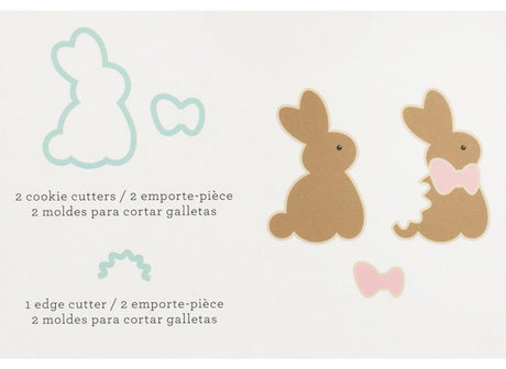 Sweet Sugarbelle Giant Bunny Cookie Cutter Set