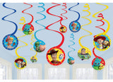 Toy Story 4 Hanging Spiral Decorations
