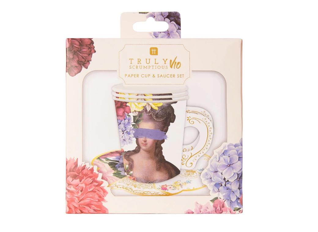 Truly Scrumptious Vintage Floral Cup Set 12pk