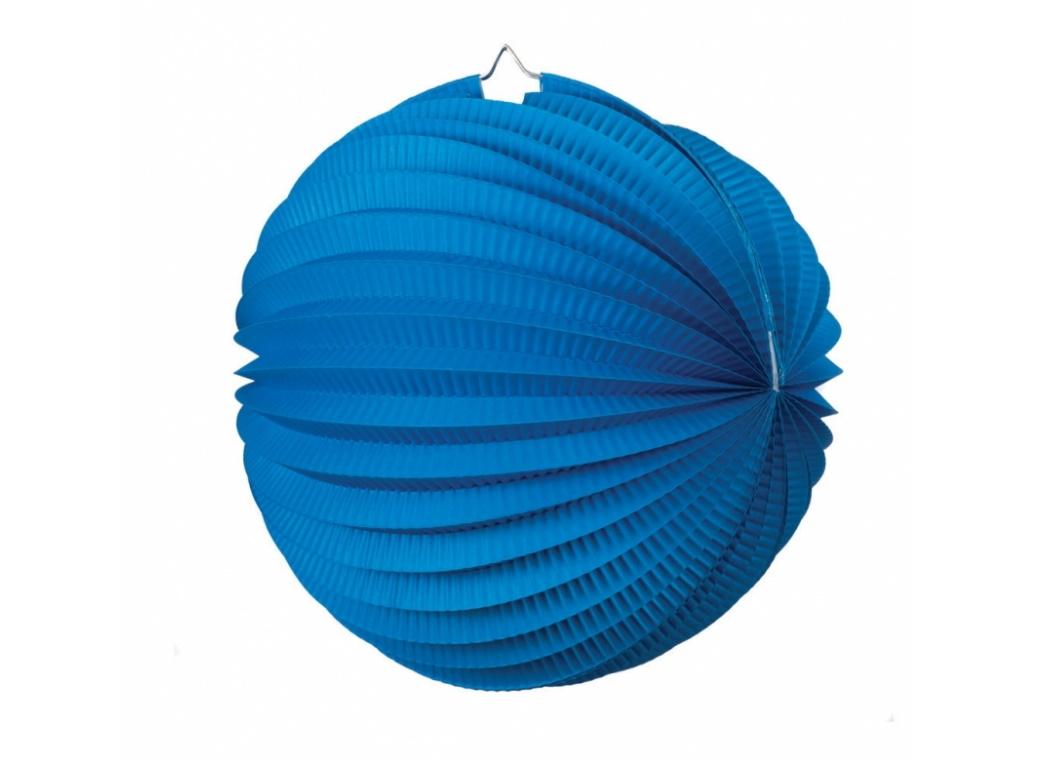 Accordion Lantern 25cm - Turquoise Blue