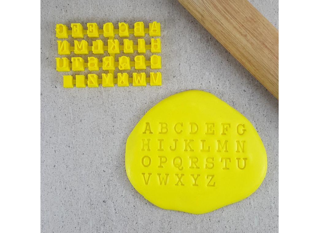 Typewriter Letter Embosser Set - Upper Case