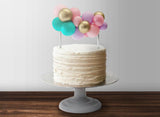 Balloon Garland Cake Topper - Unicorn
