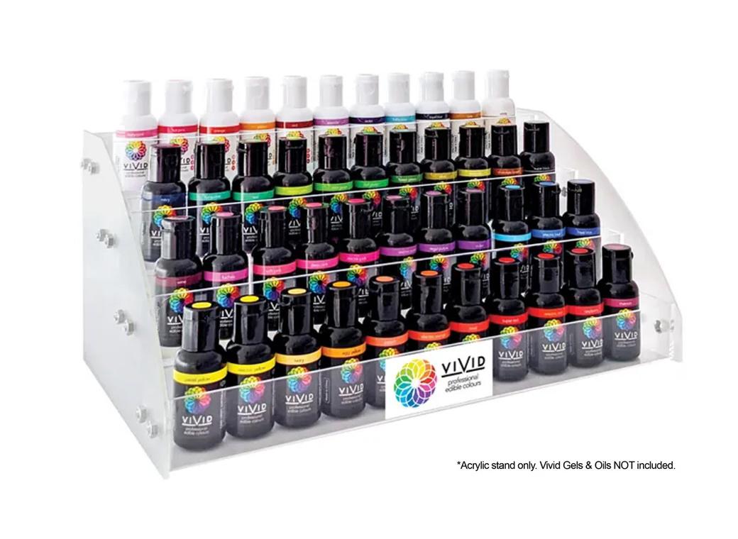 Vivid Easy Store 4 Tier Acrylic Stand