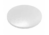 White 15mm Masonite Cake Board Round - 10"