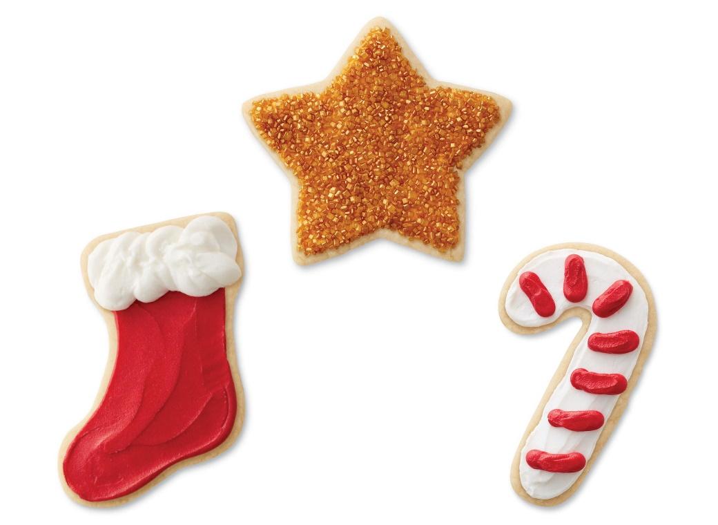 Wilton 3pce Star Stocking Cookie Cutter Set