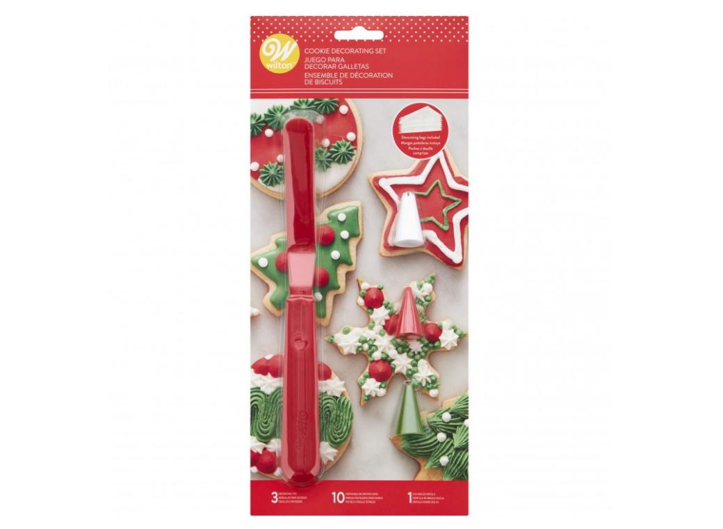 Wilton Christmas Spatula Cookie Decorating Kit