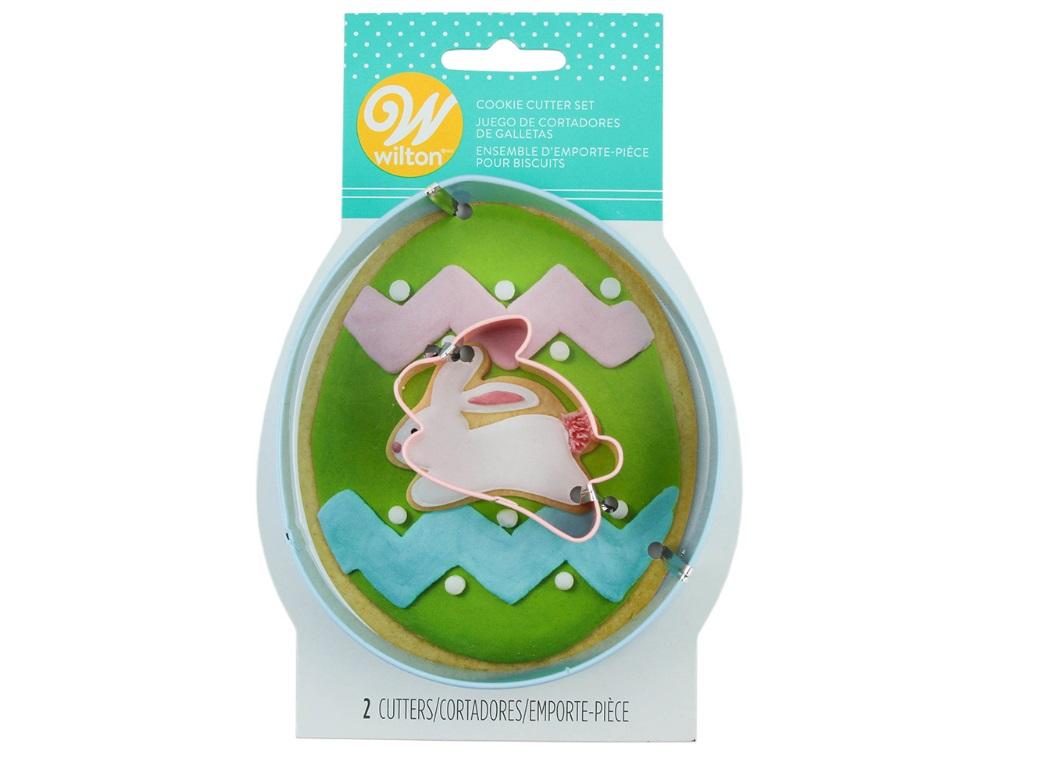 Wilton Egg with Bunny Cutter Set