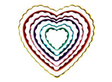 Wilton Heart Fondant Double Cut-Outs Set