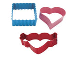 Wilton Hearts A Flutter 3pce Cookie Cutter Set